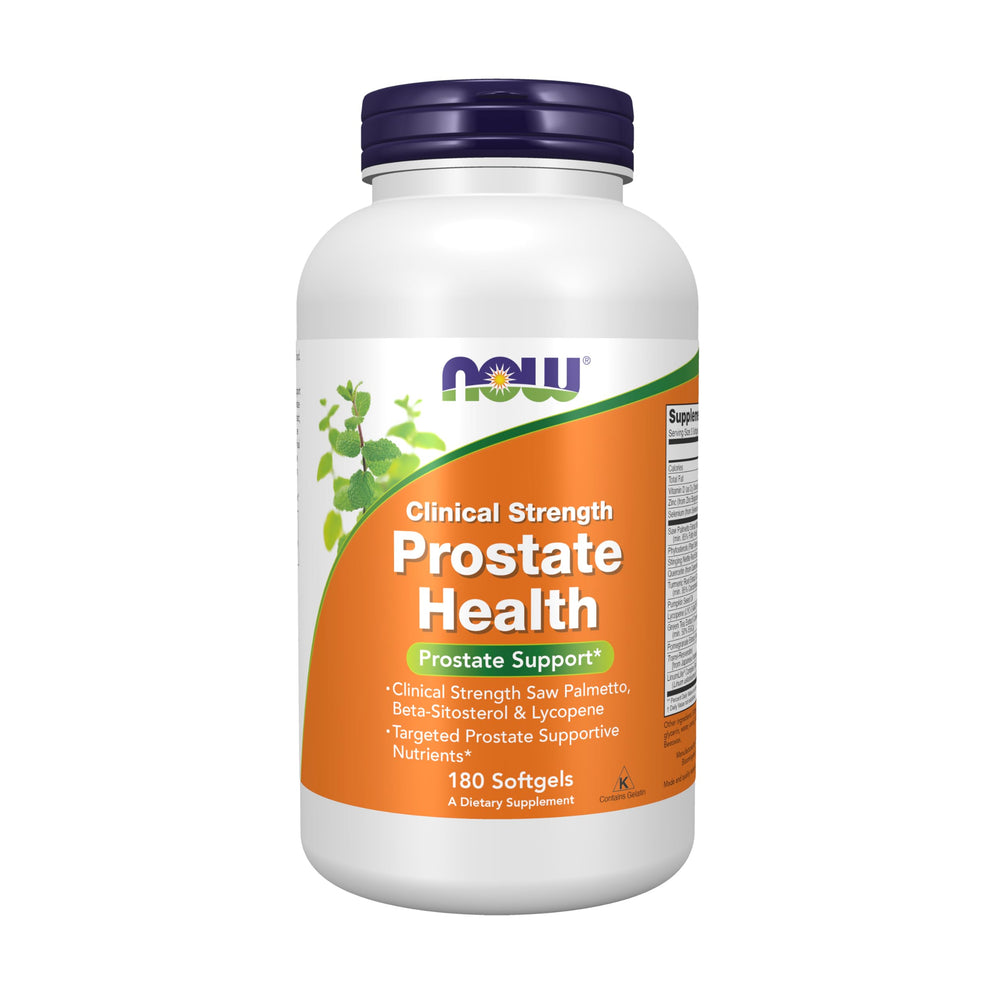 NOW Foods Prostate Health bottle label