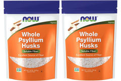 NOW Foods Psyllium Husks Whole front packaging