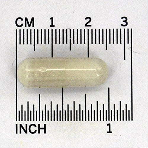Nutrition facts panel on NOW Foods supplement bottle