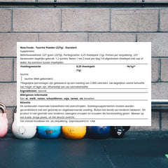 Nervous system health concept with Taurine