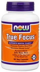Now Foods True Focus bottle and packaging