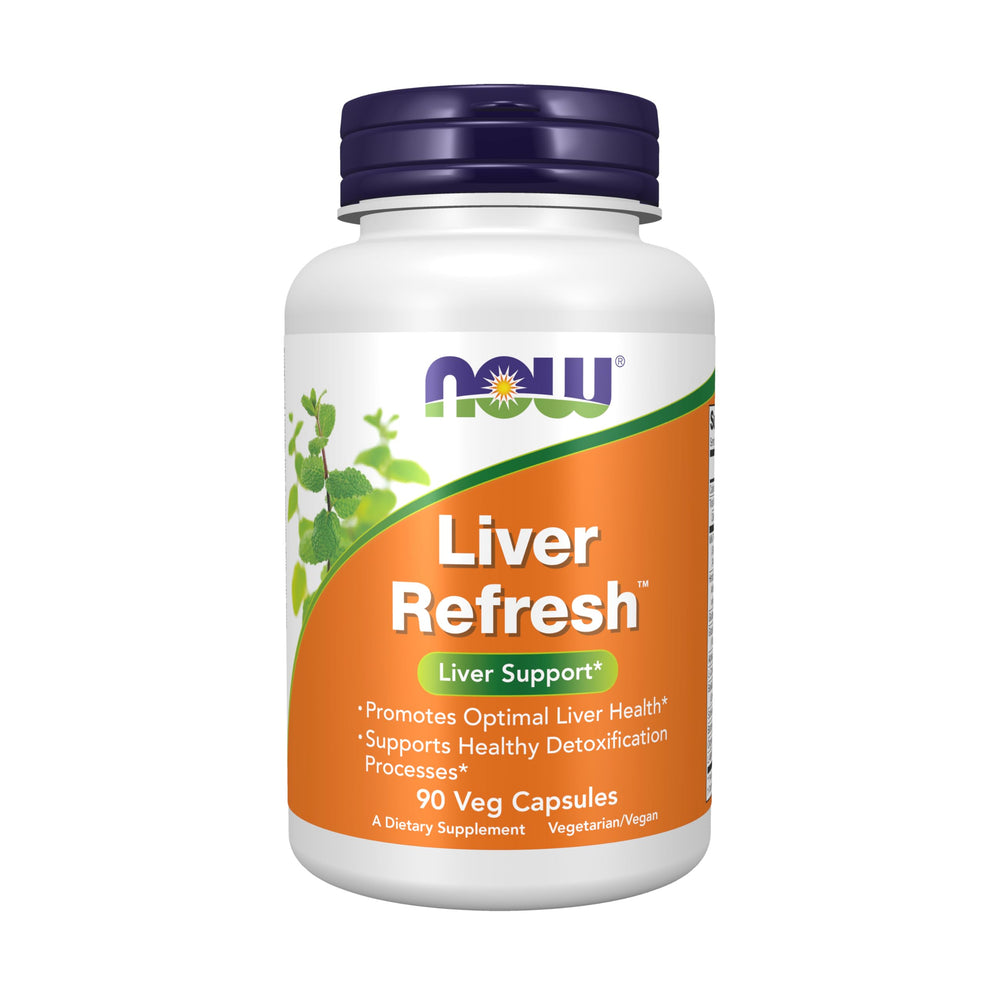 NOW Foods Liver Refresh bottle with Milk Thistle extract
