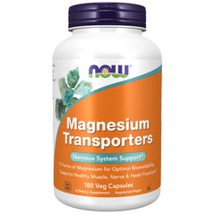 NOW Foods Magnesium Transporters bottle - front view
