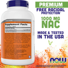 Pack of 2 NOW Foods NAC bottles
