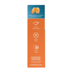 Sugar-free NOW Omega-3 gummy chew ingredients