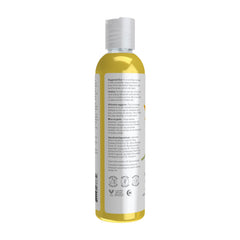 Close-up of Arnica Montana Flower Oil and Olive Oil ingredients