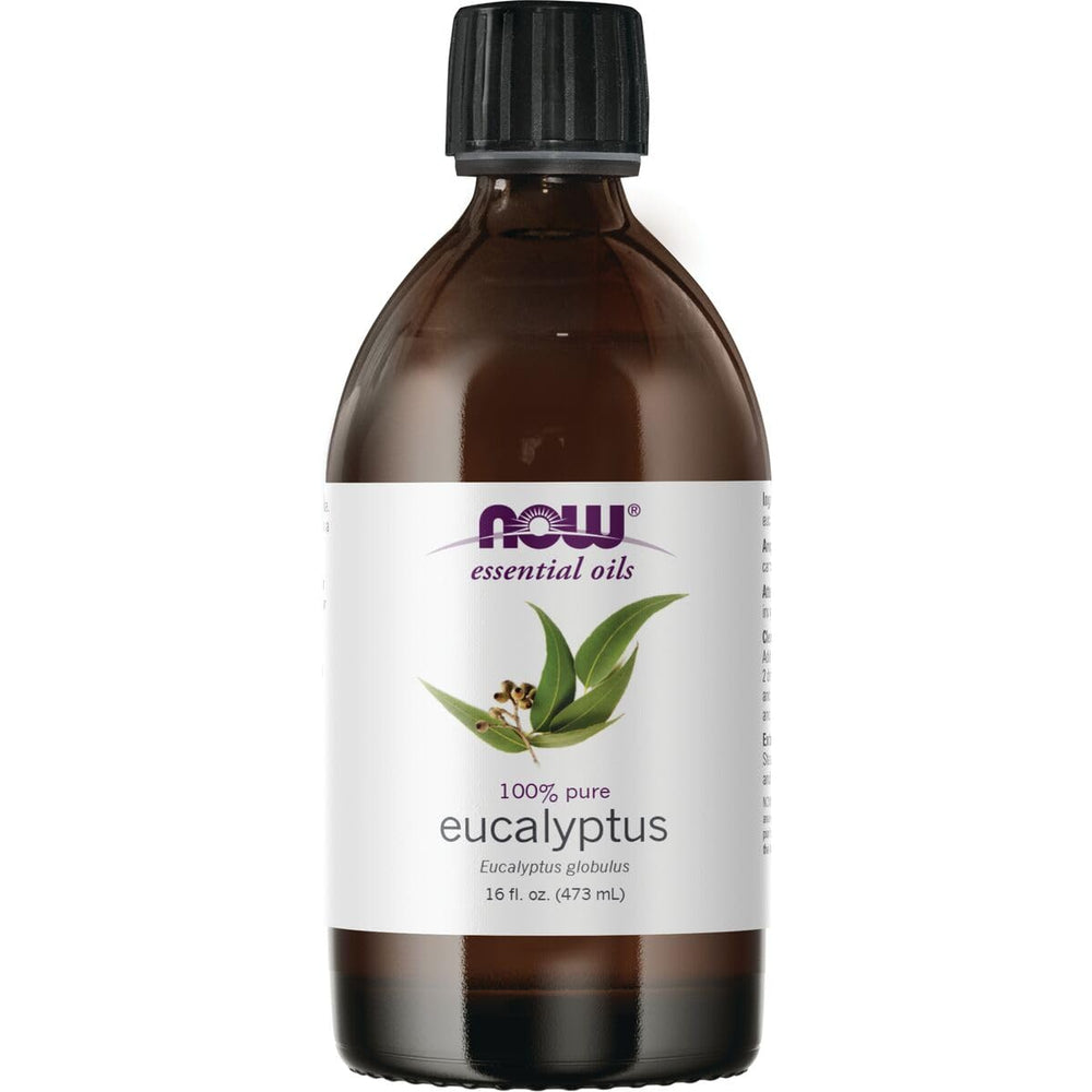 Now Solutions Eucalyptus Essential Oil bottle 16 oz
