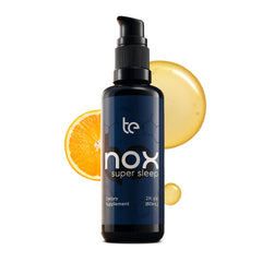 Nox Super Sleep bottle and packaging on a clean background
