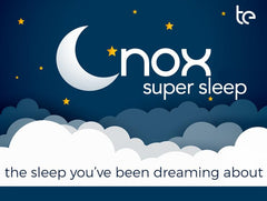 Travel-friendly 2 fl oz bottle of Nox Super Sleep for on-the-go use