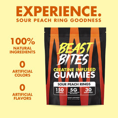 NSF Certified for Sport badge on BEAST BITES label