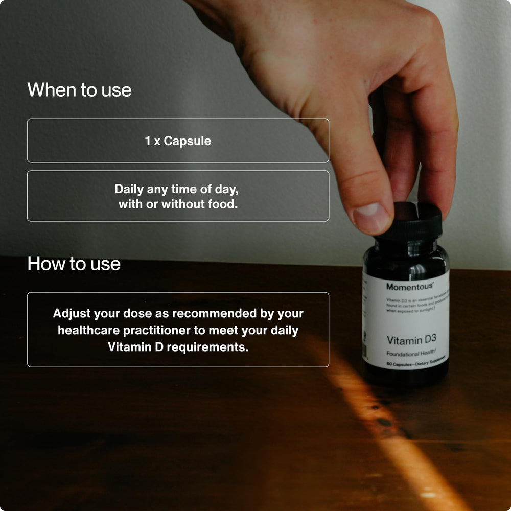 NSF Certified for Sport vitamin D3 label