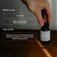 NSF Certified for Sport vitamin D3 label