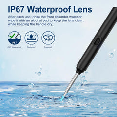 Ntgiso Ear Wax Removal Tool with LED light aids clear visibility during cleaning.