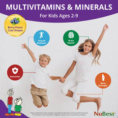 Pack 2 image: NuBest Tall Kids 180 chewable Berry tablets