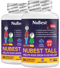 NuBest Tall Kids vitamins age 2-9 bone strength