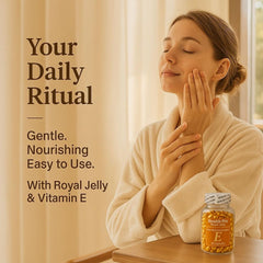 Ingredients graphic showing sunflower seed, camellia, and soybean oils in Nu Health formula