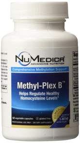 NuMedica Methyl-Plex B 60 Vegetable Capsules bottle front view