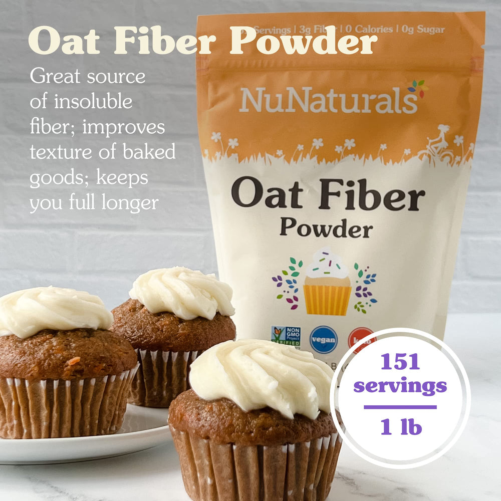 Close-up of oat hulls used to make oat fiber powder