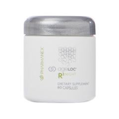 Nu Skin ageLOC R2 Night Blend bottle with 60 capsules