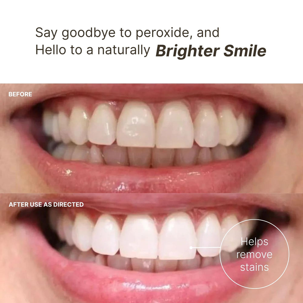 Close-up of AP 24 toothpaste tube with vanilla mint flavor