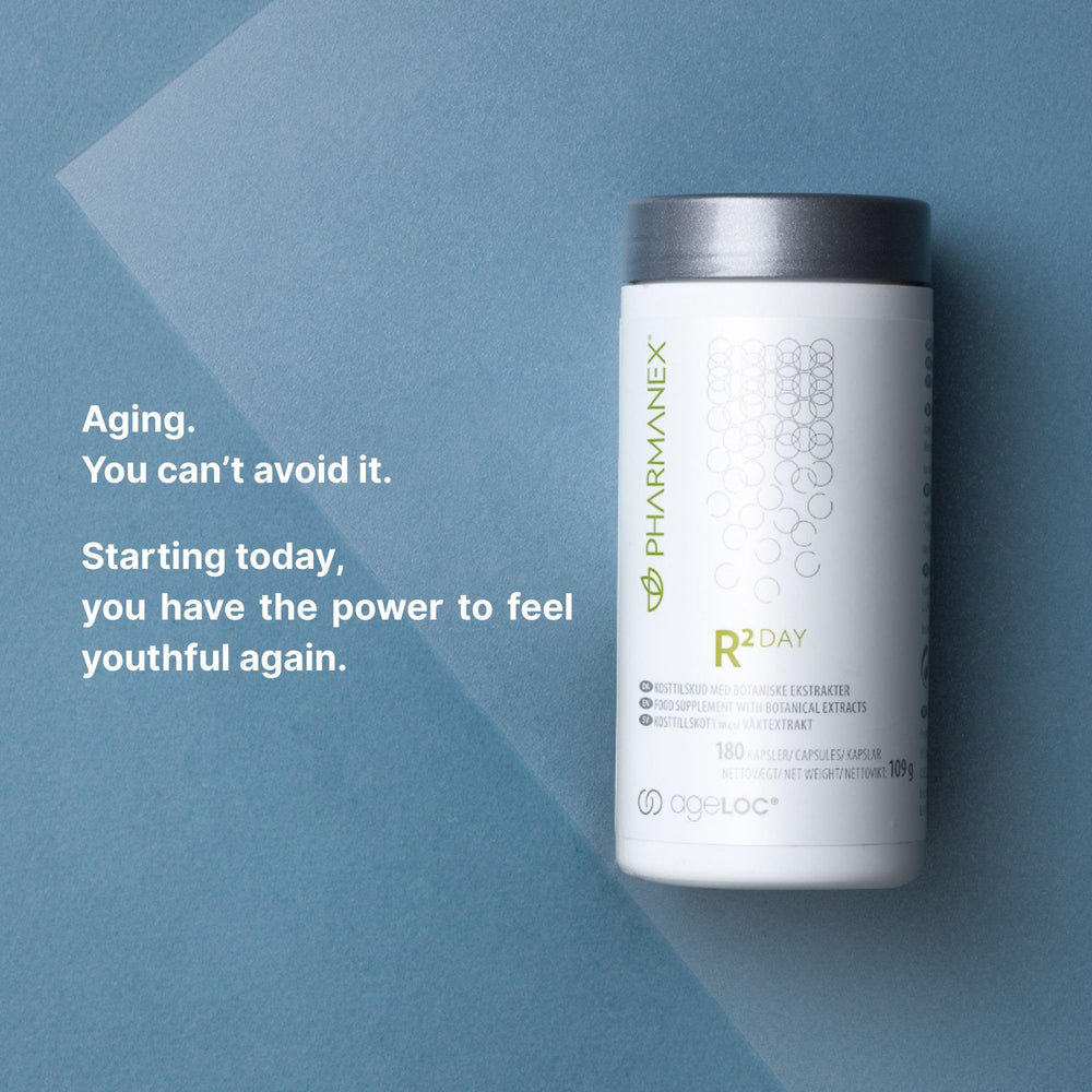 Morning routine featuring ageLOC R2 Day