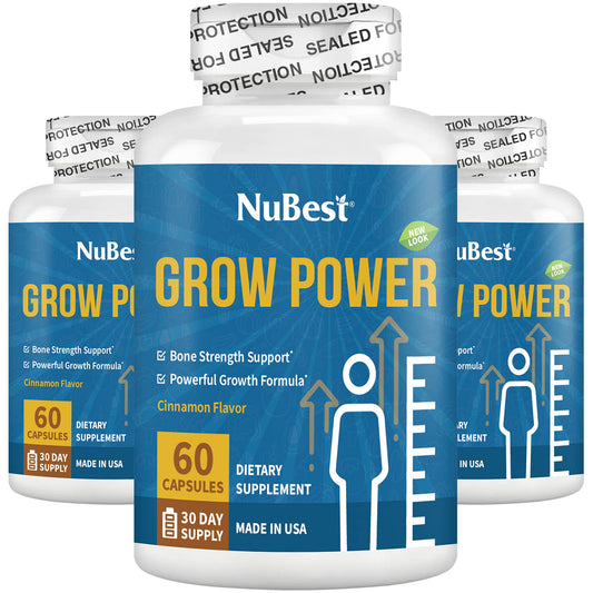 Front view of NuBest Grow Power Pack 3