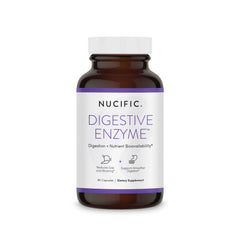 Nucific Digestive Enzyme Supplement bottle with capsules – front view