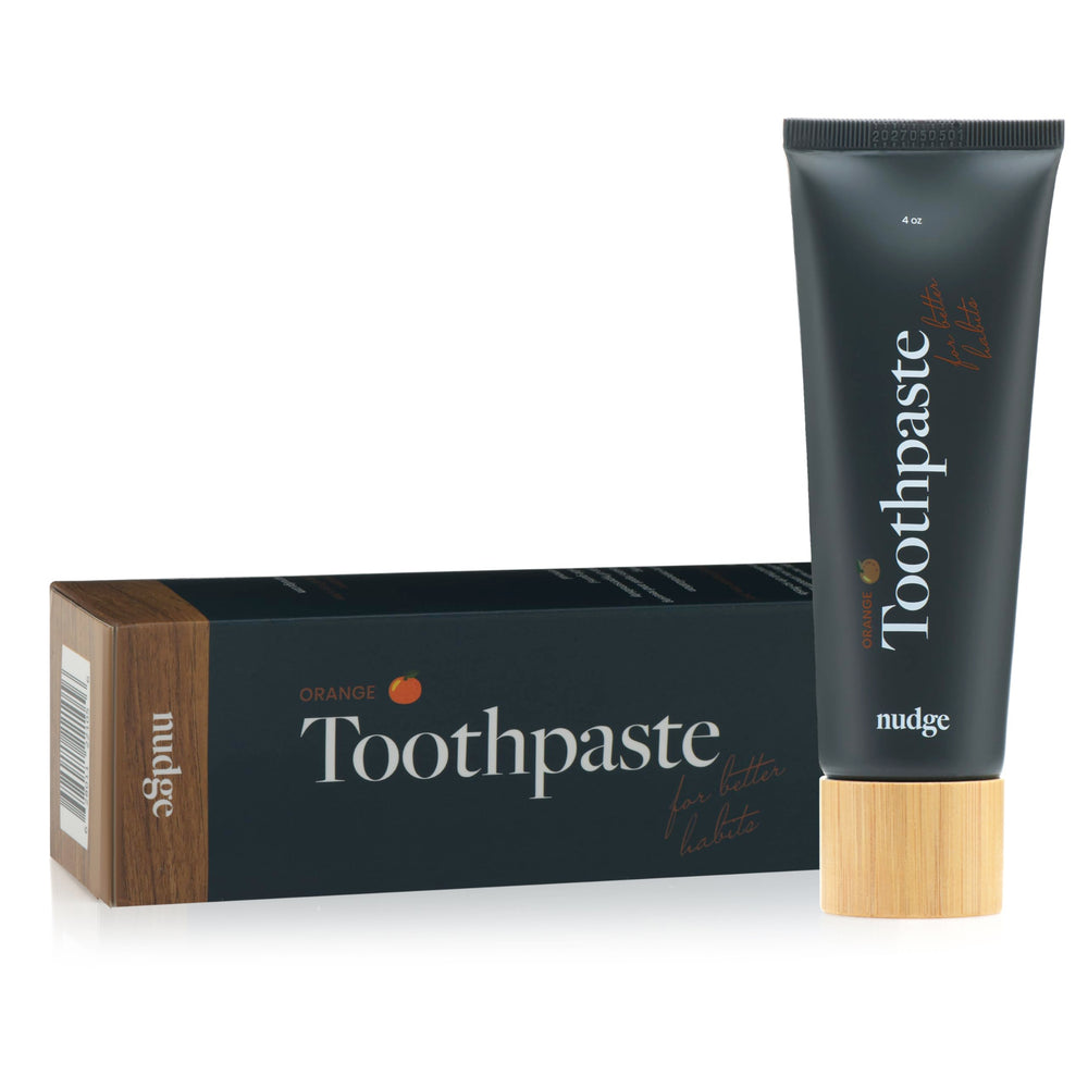 Eco-conscious packaging concept for Nudge toothpaste