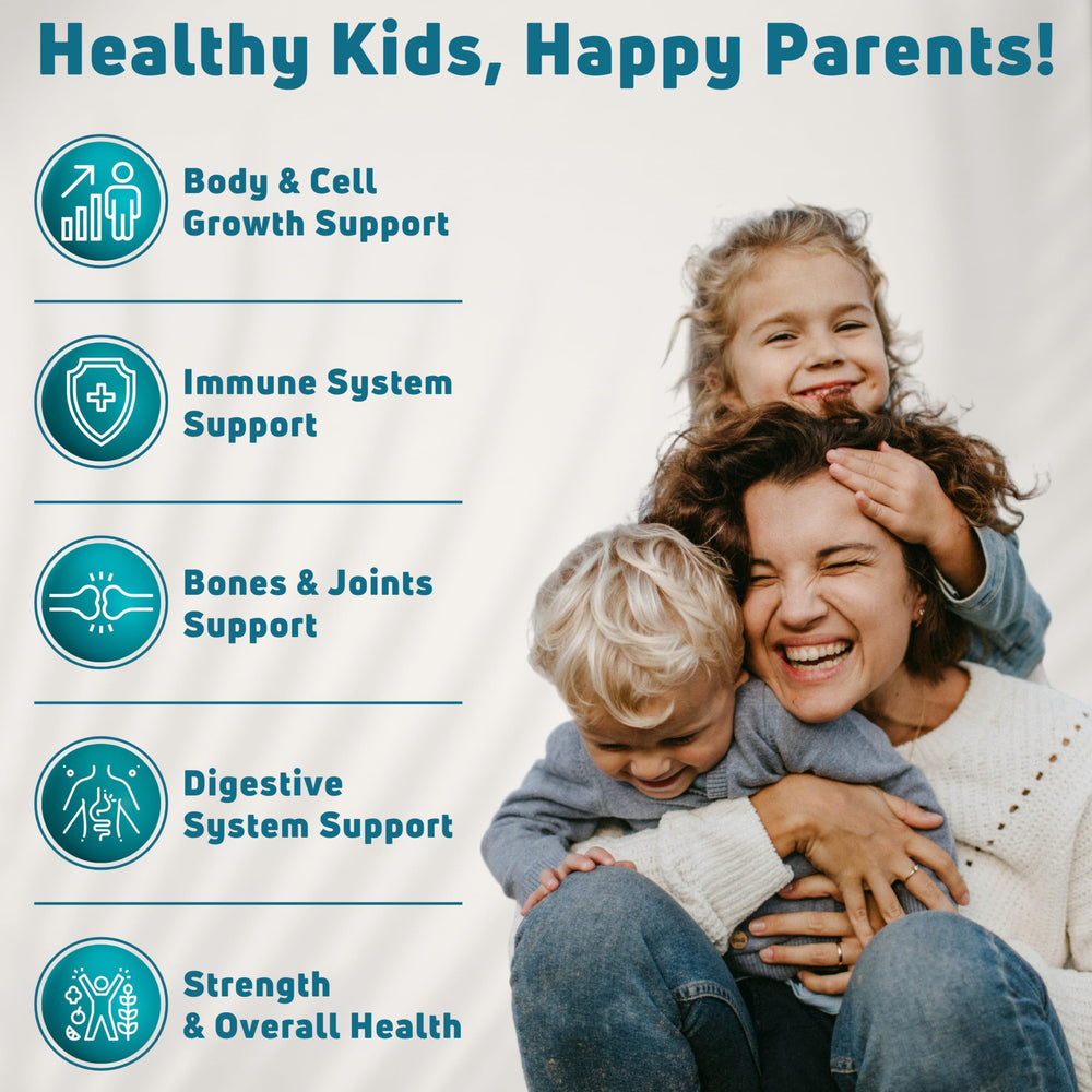 Assorted NUELATION kids vitamin gummies flavors collection