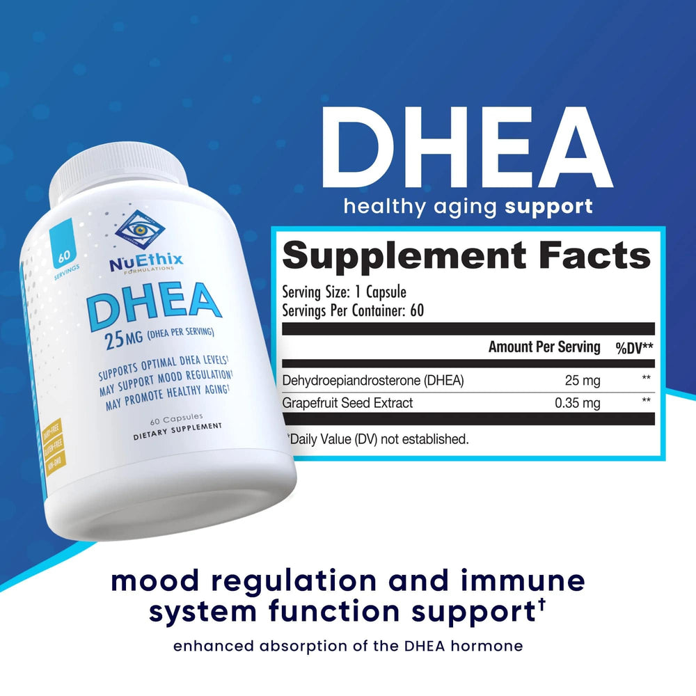 Grapefruit extract included in NuEthix DHEA formula