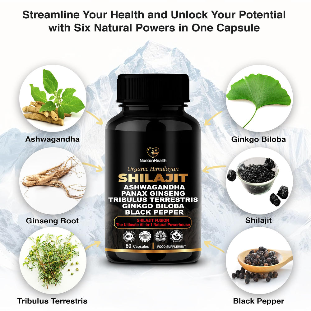 Active lifestyle concept with capsules and wellness icons