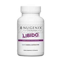 Nugenix Women's Libido Booster bottle with 60 capsules