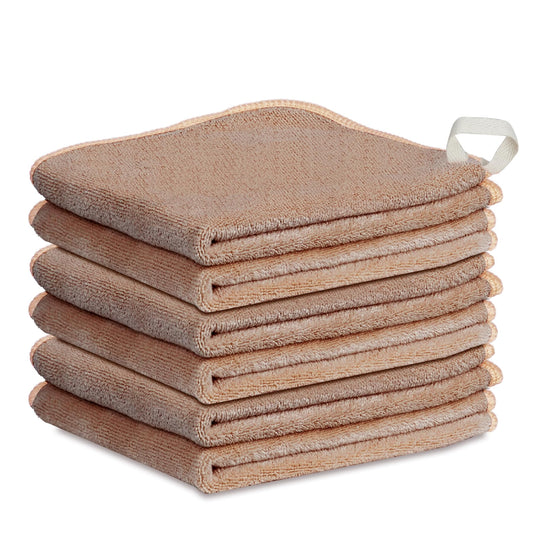 NUGILLA makeup remover cloth close-up showing plush microfiber texture for gentle cleansing