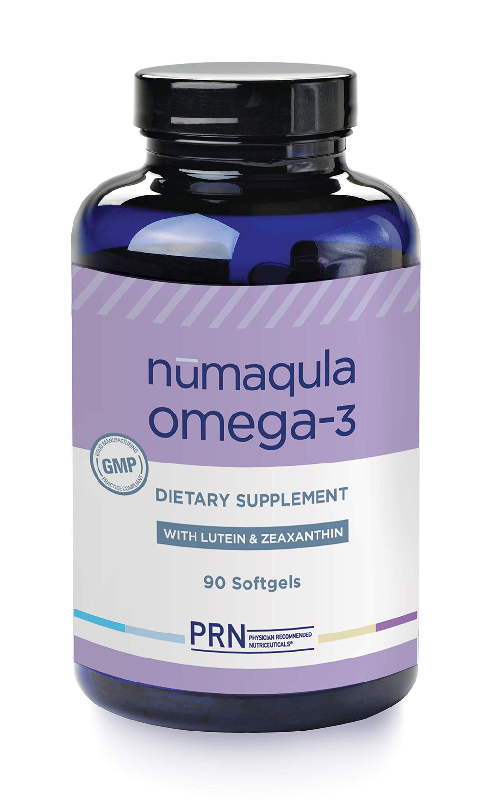 Front view of nūmaqula Omega 3 Supplement bottle