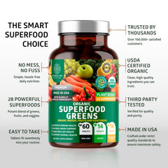 Number One Nutrition N1N digestive health image emphasizes fiber-rich greens.
