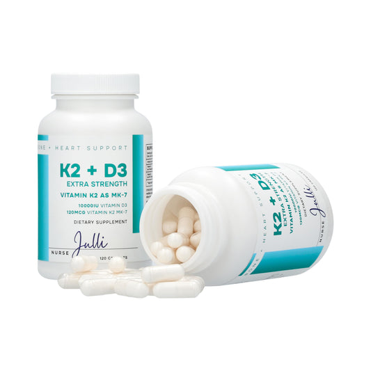 Hero image of Nurse Julli Vitamin K2 + D3 MK-7 - 120 capsules
