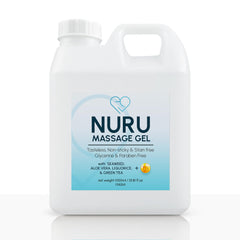 Nuru Massage Therapy Gel bottle with label