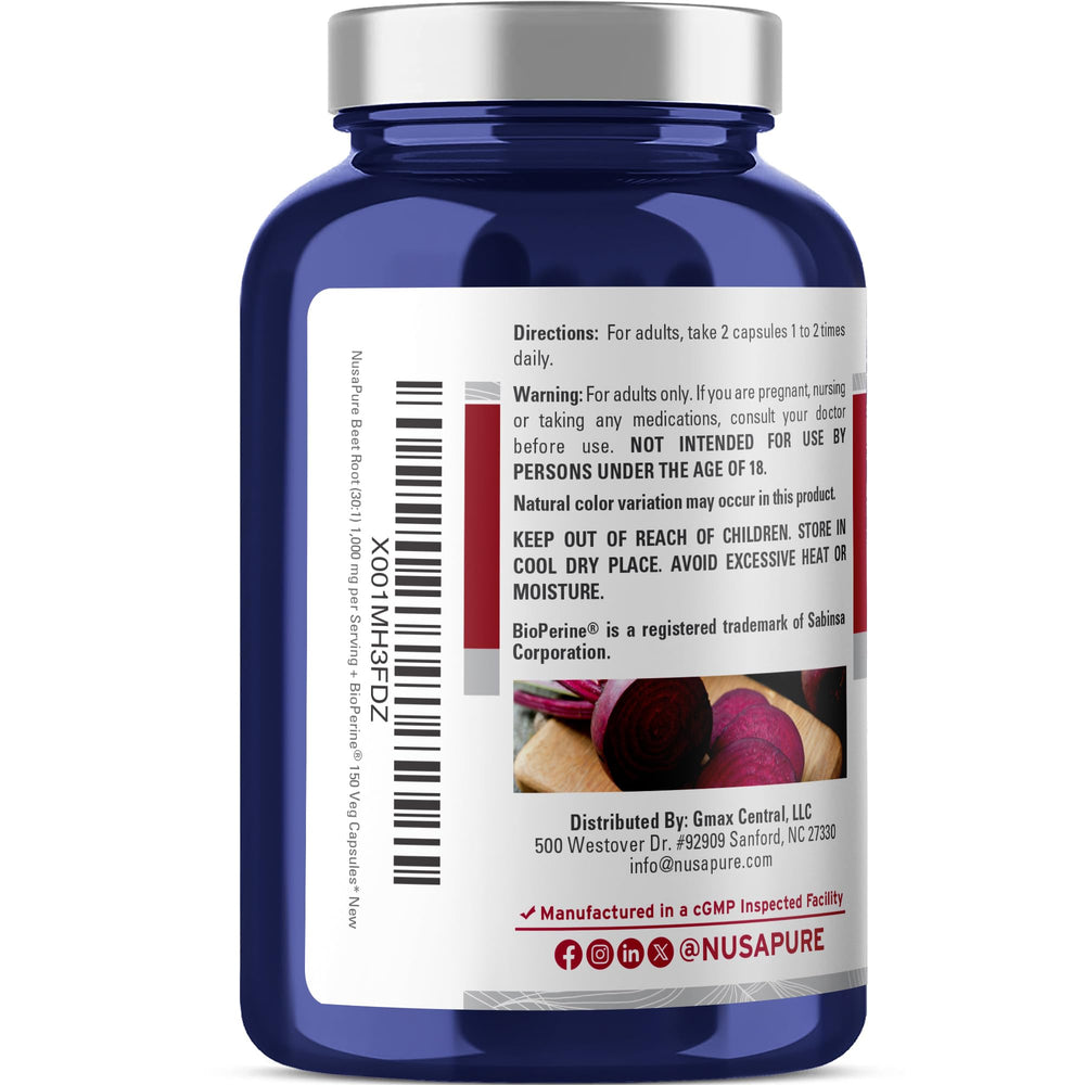 Serving size 2 capsules (150 veggie caps)
