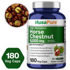 Non-GMO vegan horse chestnut supplement