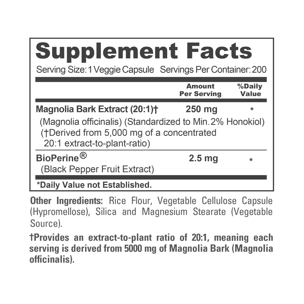 200 vegan capsules per bottle