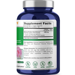 Close-up of Mimosa Pudica 10:1 extract capsule