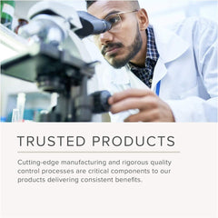 Product label highlighting 50:1 extract and vegan icon