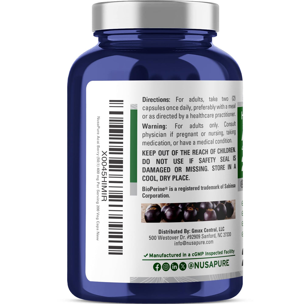 Packaging showing Non-GMO and vegan icons on label