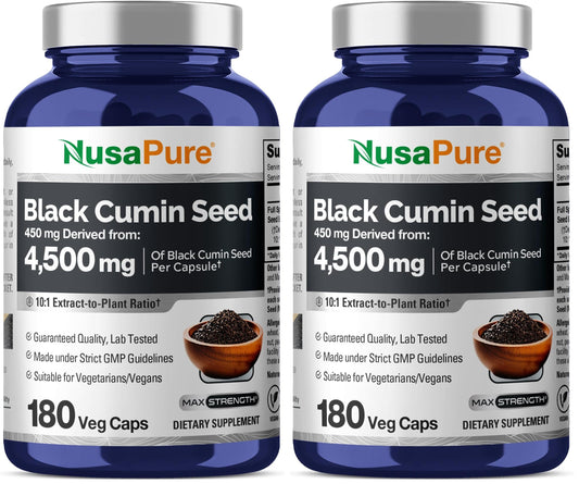 NusaPure Black Cumin Seed 10:1 Extract bottle