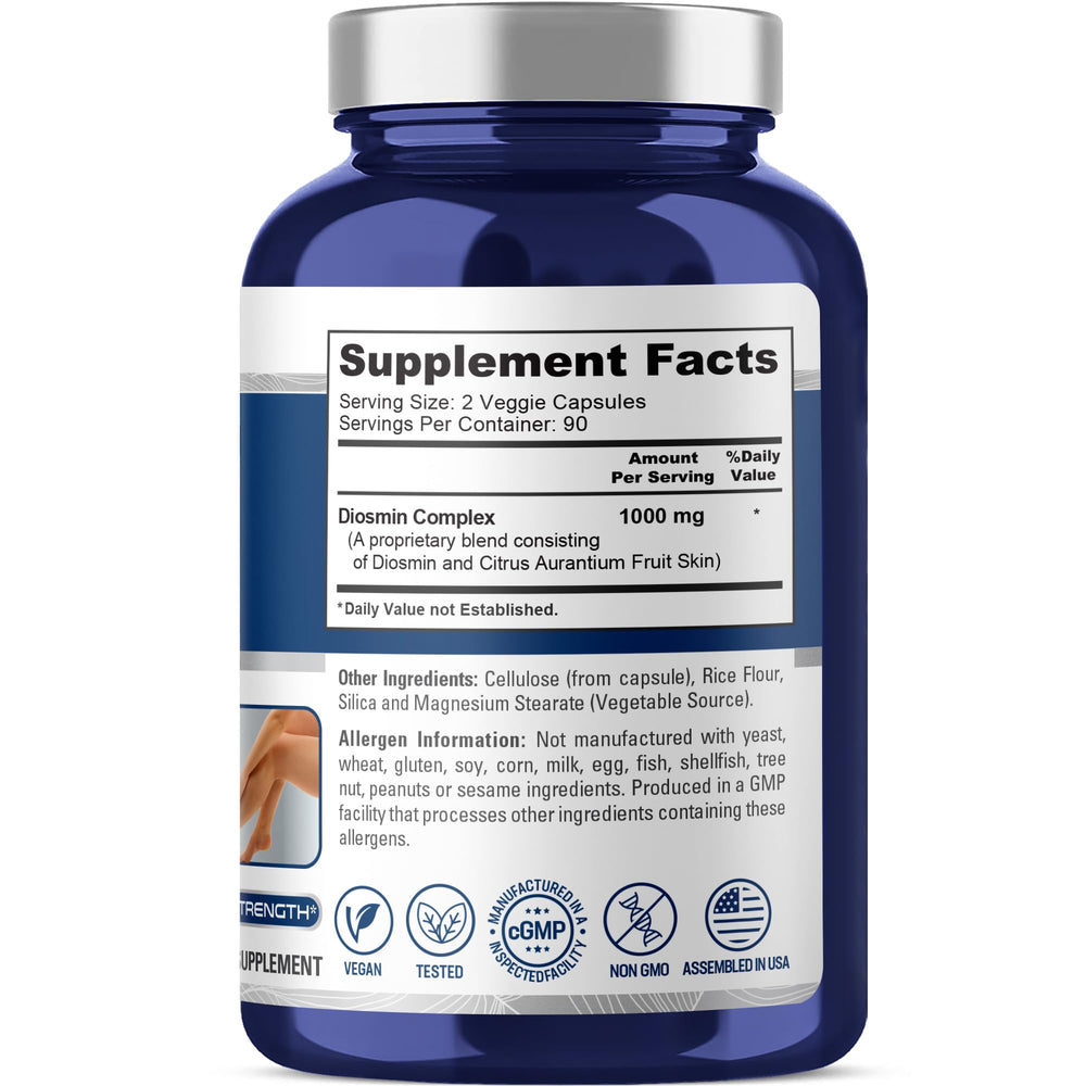180 vegan capsules indicating a 90-day supply