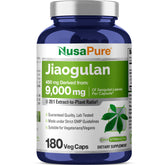 NusaPure Jiaogulan 20:1 extract capsule with 450 mg per capsule and 9,000 mg equivalent