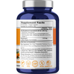 30:1 sea buckthorn omega-7 extract with advanced formulation