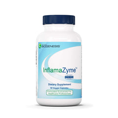 Nutra Biogenesis Infamazyme bottle with 90 capsules