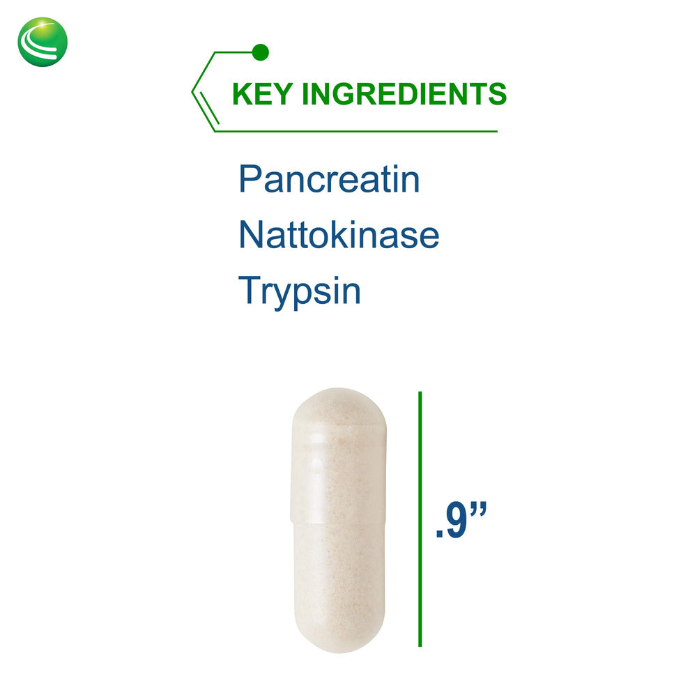 Infamazyme capsules and packaging for digestion support