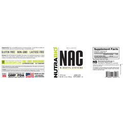 No fillers NAC supplement by NutraBio